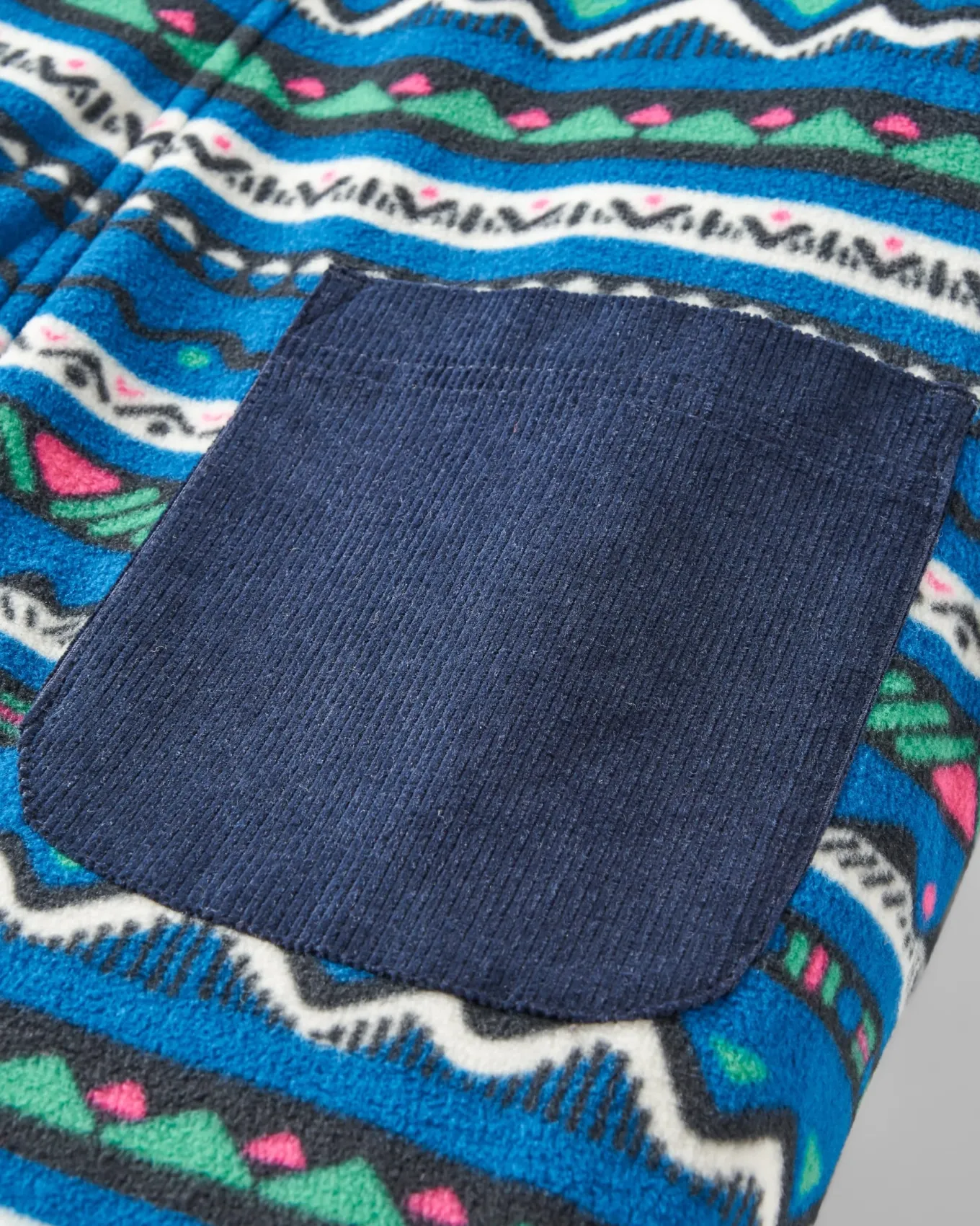 Ace Recycelte Polar-Fleece-Latzhose - Gezeitenblau
