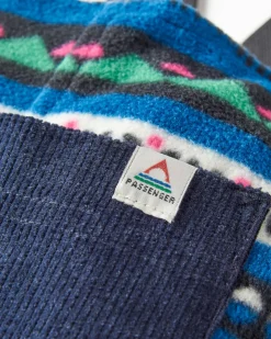 Ace Recycelte Polar-Fleece-Latzhose - Gezeitenblau