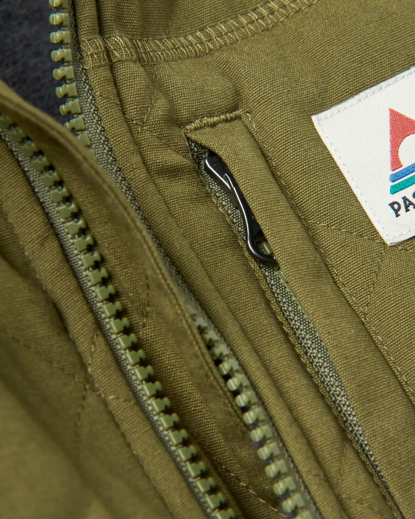 Adventure 2.0 Recyceltes Tiefflor-Sherpa-Fleece - Alpin Camo Khaki