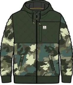 Adventure 2.0 Recyceltes Tiefflor-Sherpa-Fleece - Alpin Camo Khaki