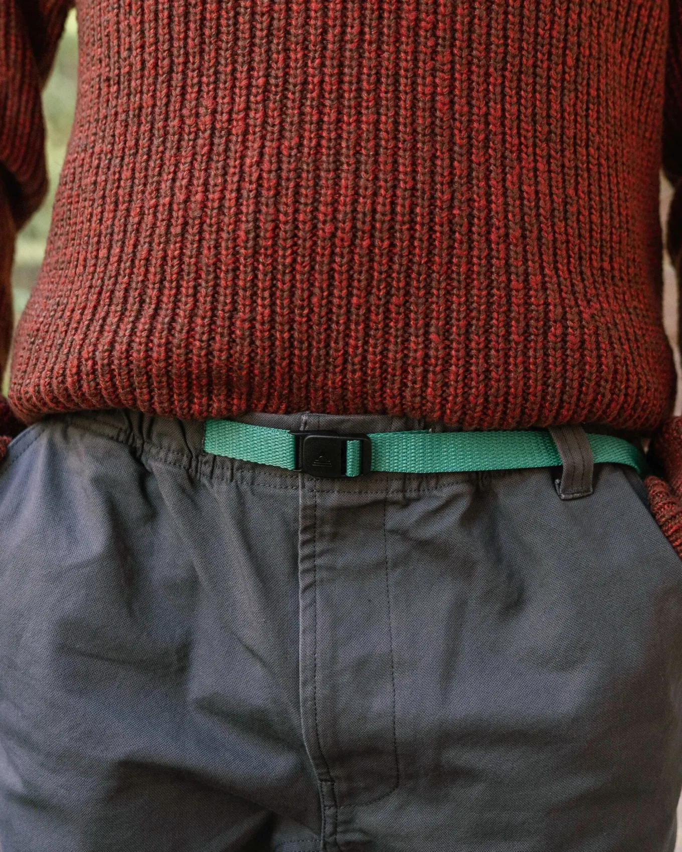 Adventurer Bio-Canvas-Hose - Holzkohle
