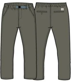 Adventurer Bio-Canvas-Hose - Staubige Olive
