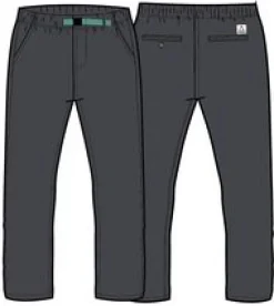 Adventurer Bio-Canvas-Hose - Holzkohle
