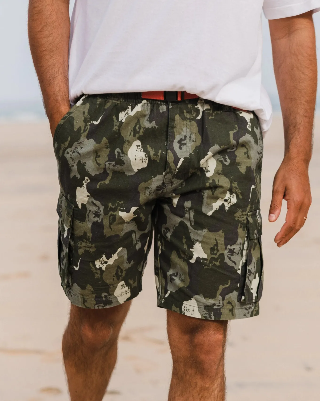 Adventurer Cargo Short - Khaki Camo