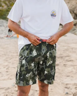 Adventurer Cargo Short - Khaki Camo