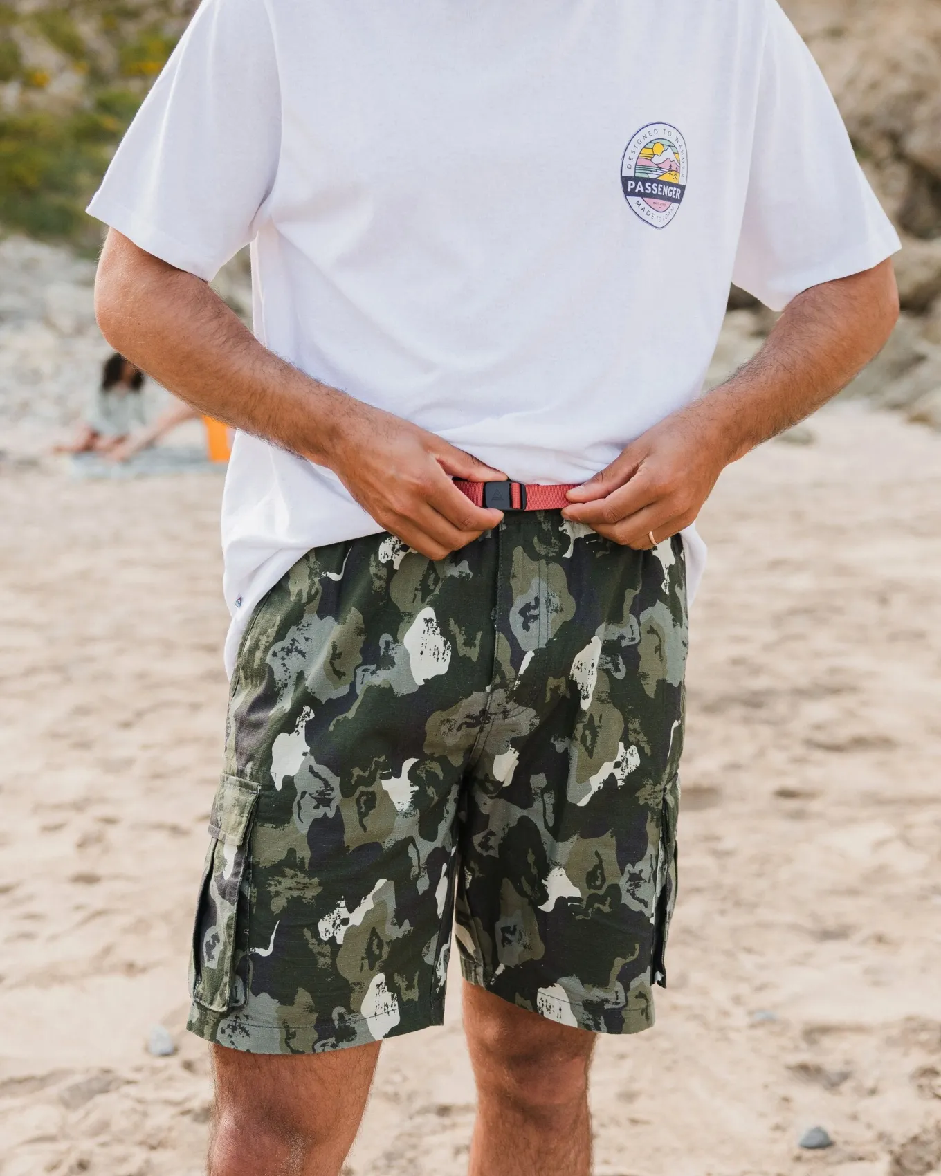 Adventurer Cargo Short - Khaki Camo