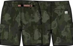 Adventurer Cargo Short - Khaki Camo