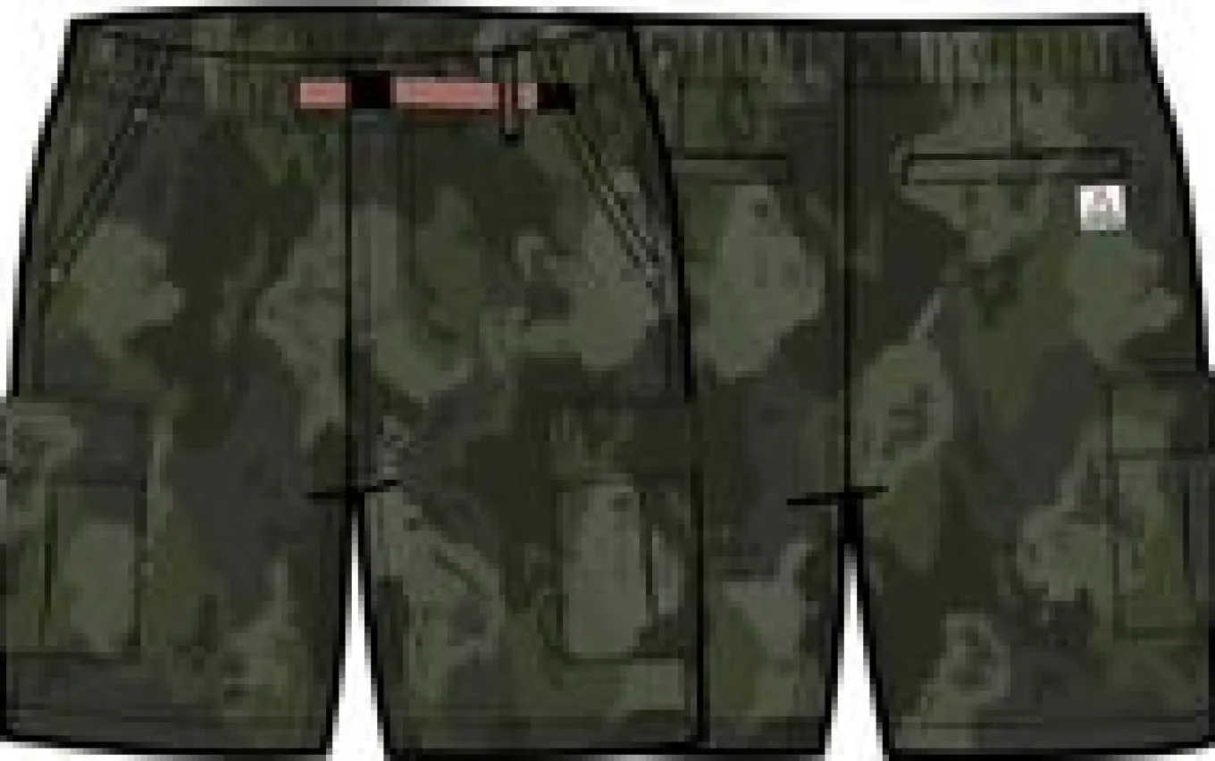 Adventurer Cargo Short - Khaki Camo