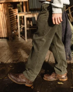 Adventurer Cordhose - Staubige Olive