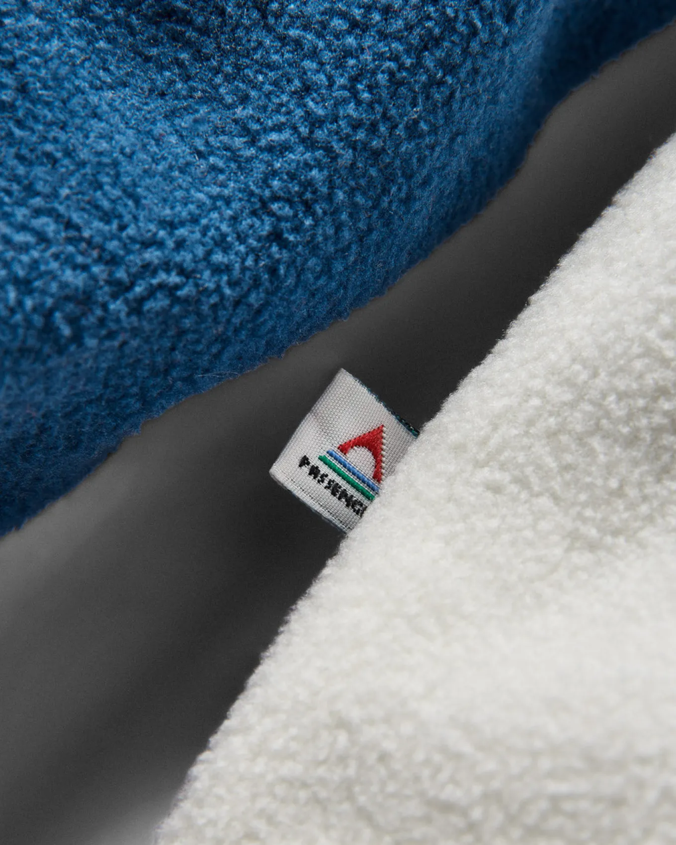 Alexander Recyceltes Polar-Kapuzenfleece - Reiherweiß