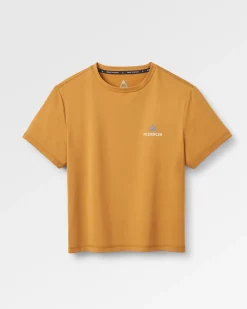 Align Recyceltes Aktiv T-Shirt - Staubiges Ocker