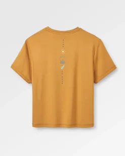 Align Recyceltes Aktiv T-Shirt - Staubiges Ocker