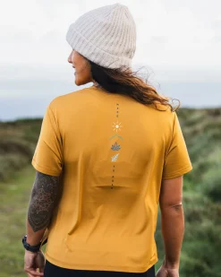 Align Recyceltes Aktiv T-Shirt - Staubiges Ocker