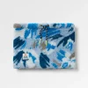 Ash Recycelter Sherpa Fleece Schlauchschal - Abstrakter Berg Stahlblau