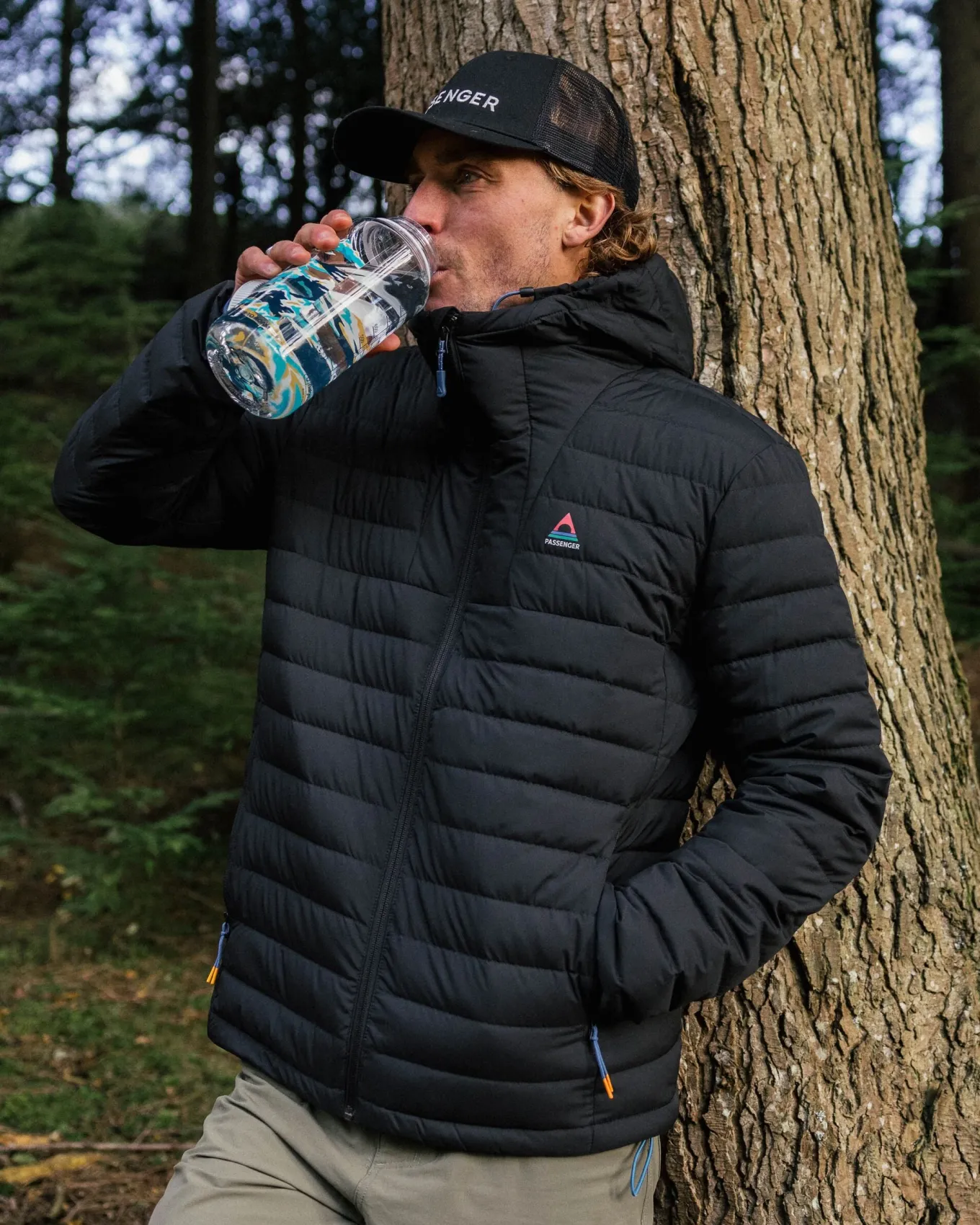 Ashland Down Recycelte Jacke - Schwarz
