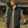Ashland Down Recyceltes Top - Schwarz
