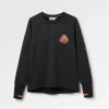 Atlantis Recyceltes Base Layer Langarm-T-Shirt - Schwarz
