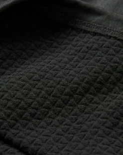 Atlantis Recyceltes Base Layer Langarm-T-Shirt - Schwarz