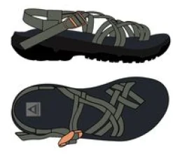 Atlas Roam Sandale - Staubige Olive