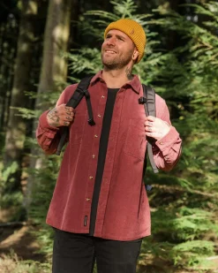 Backcountry Cordhemd - Zerdrückte Beere
