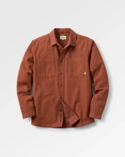 Backcountry Flanellhemd - Cappuccino/Staubiges Ocker