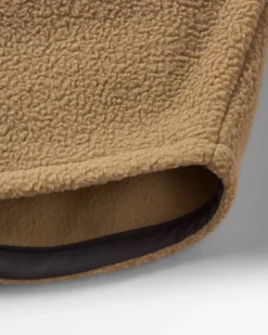 Backcountry Recyceltes Sherpa-Fleece-Hemd - Biskuit