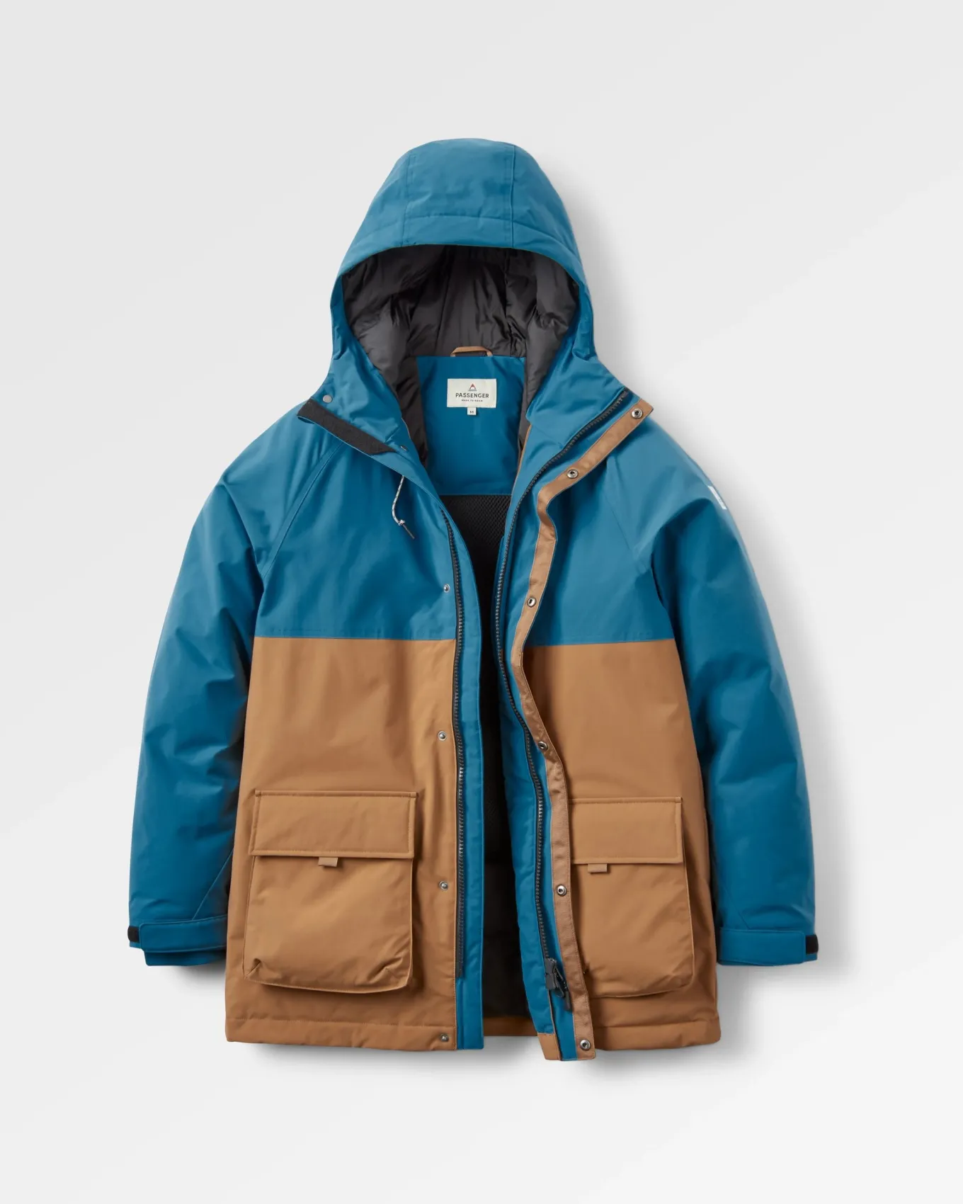 Baltic Recycelter 2.0 Parka - Toffee/Blaustahl