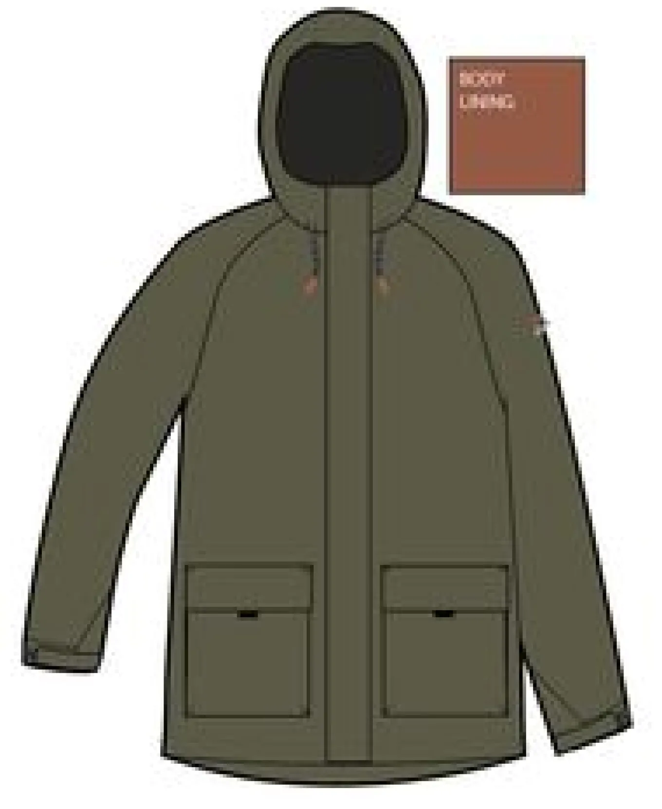 Baltic Recycelter 2.0 Parka - Khaki