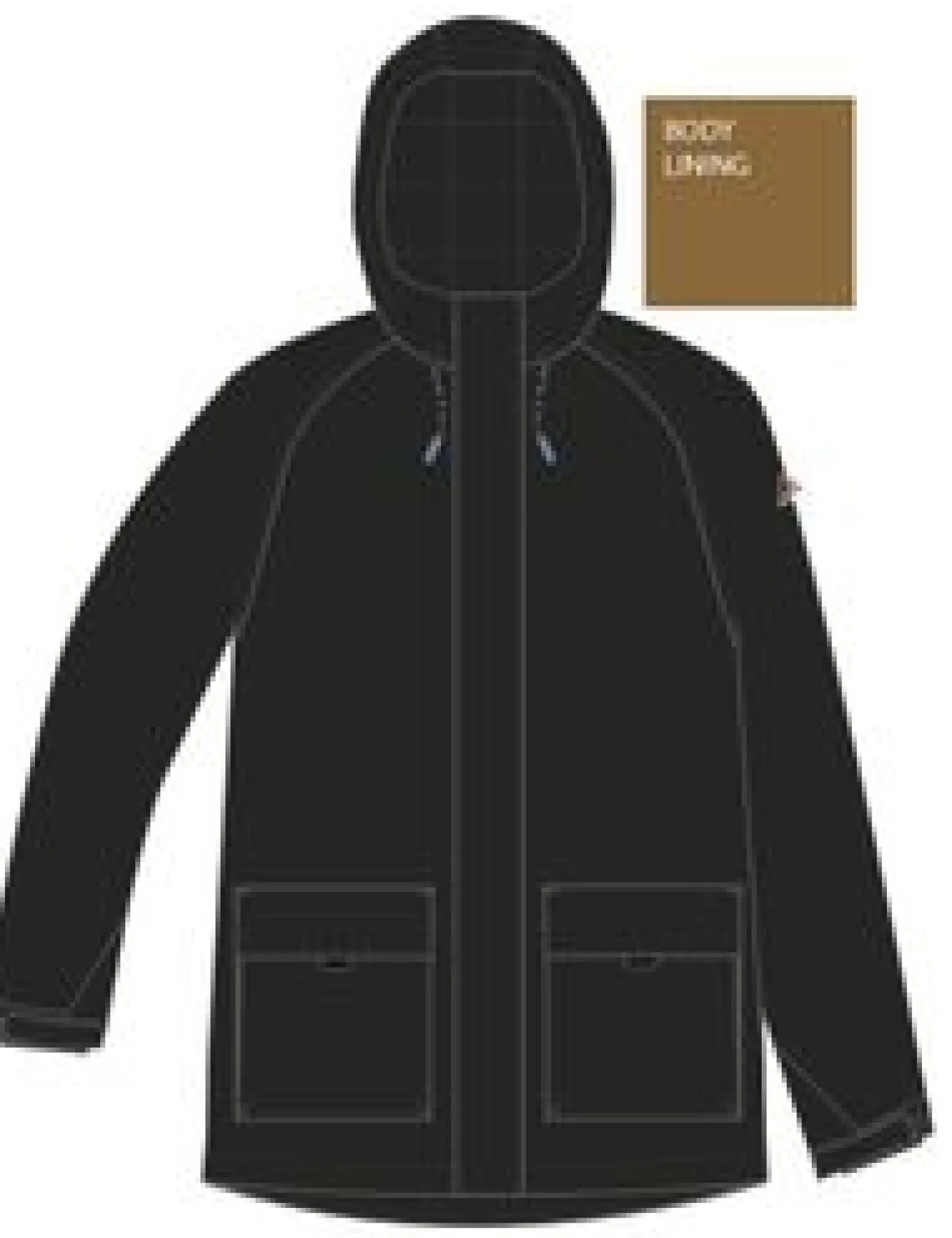 Baltic Recycelter 2.0 Parka - Schwarz