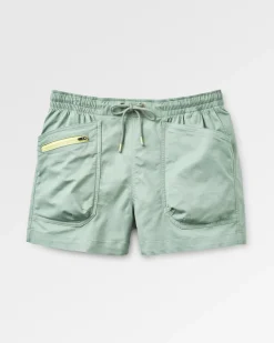 Basswood Bio-Baumwolle Shorts - Pistazie