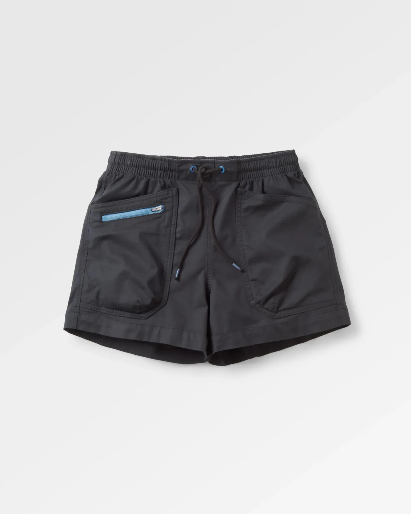 Basswood Bio-Baumwolle Shorts - Schwarz