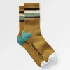 Bio Crew-Socken mittelschwer - Senfgelb