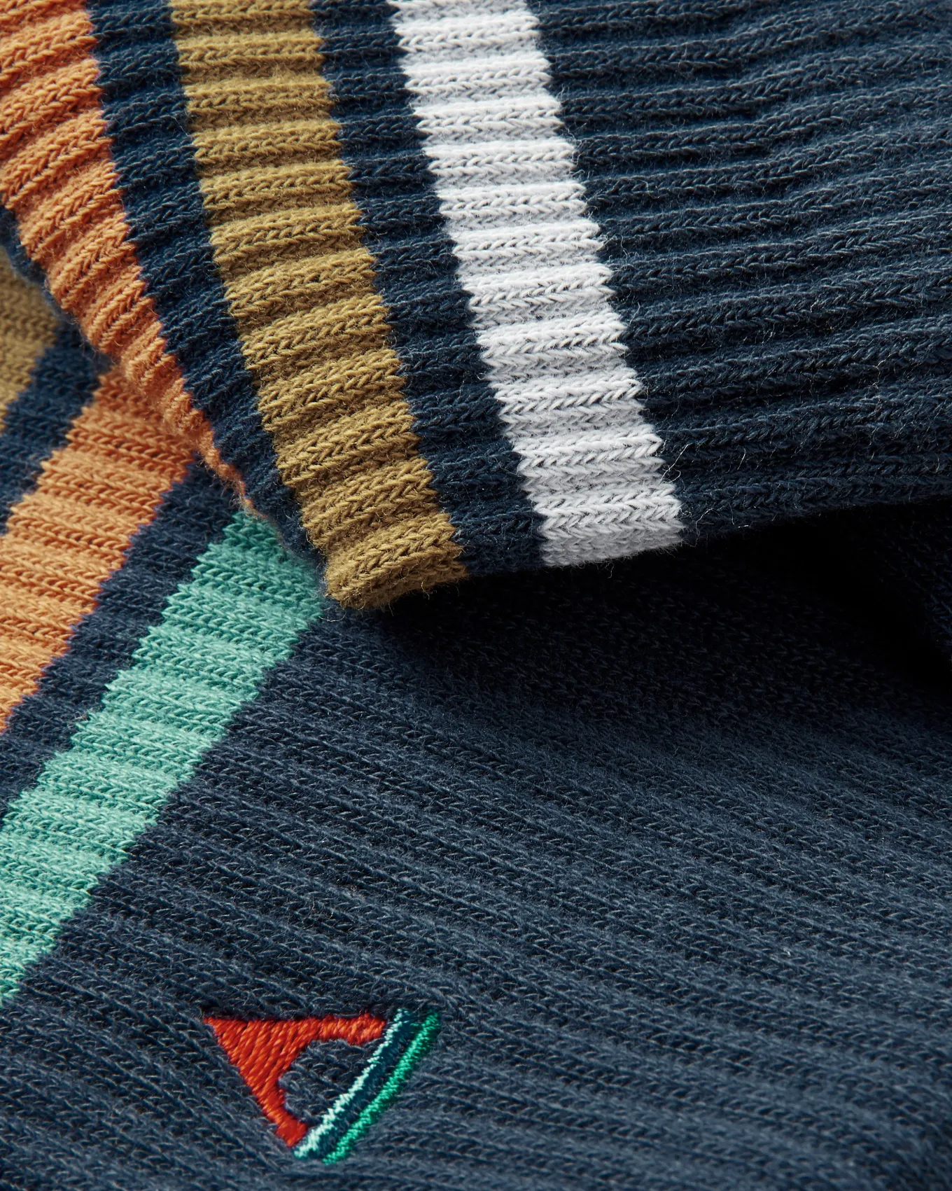 Bio Crew-Socken mittelschwer - Marine
