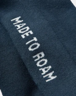 Bio Crew-Socken mittelschwer - Marine