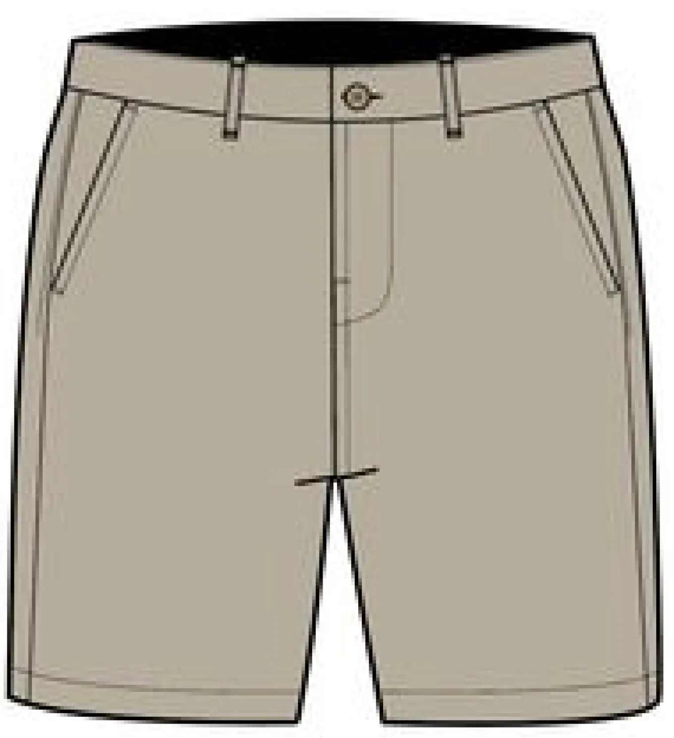 365 Bio-Baumwollshorts - Chinchilla Braun