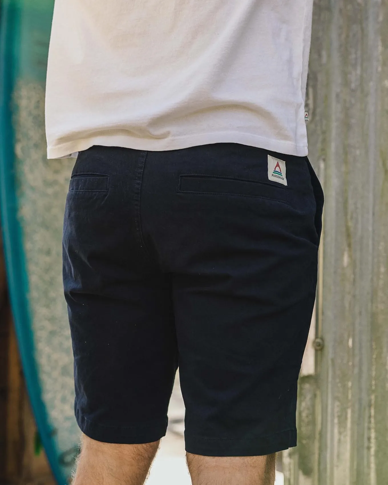 365 Bio-Baumwollshorts - dunkles Marineblau