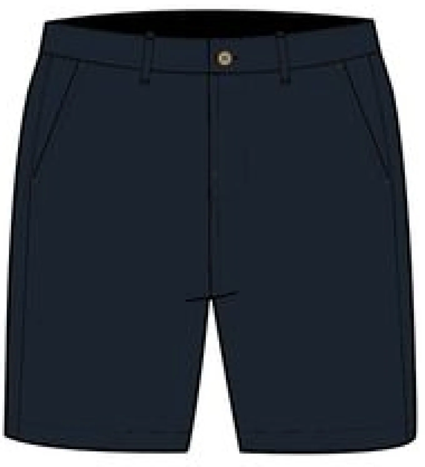365 Bio-Baumwollshorts - dunkles Marineblau
