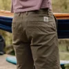 365 Bio-Baumwollshorts - Staubige Olive