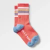 Bio-Crew-Socken mittelschwer - Muschelrosa