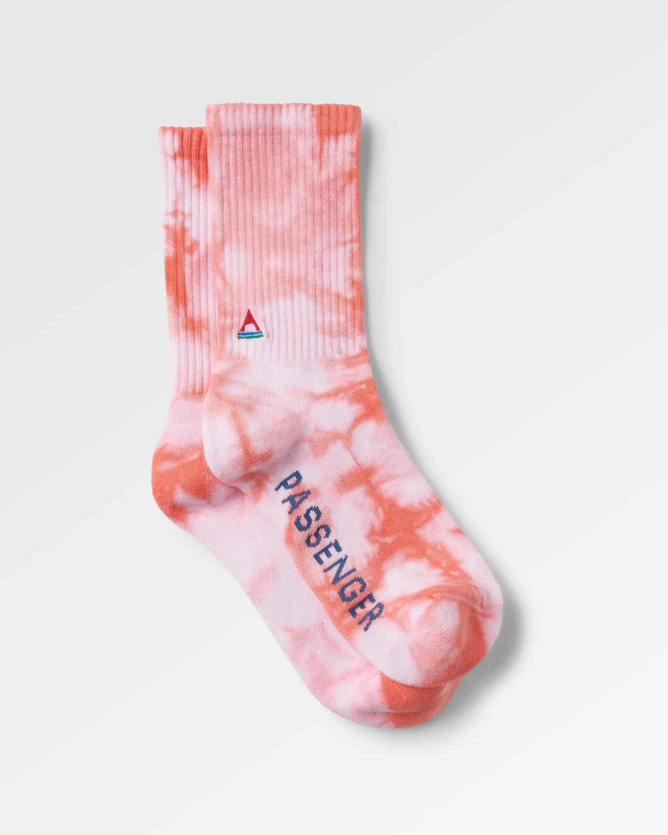 Bio-Crew-Socken mittelschwer - Batike Muschelrosa