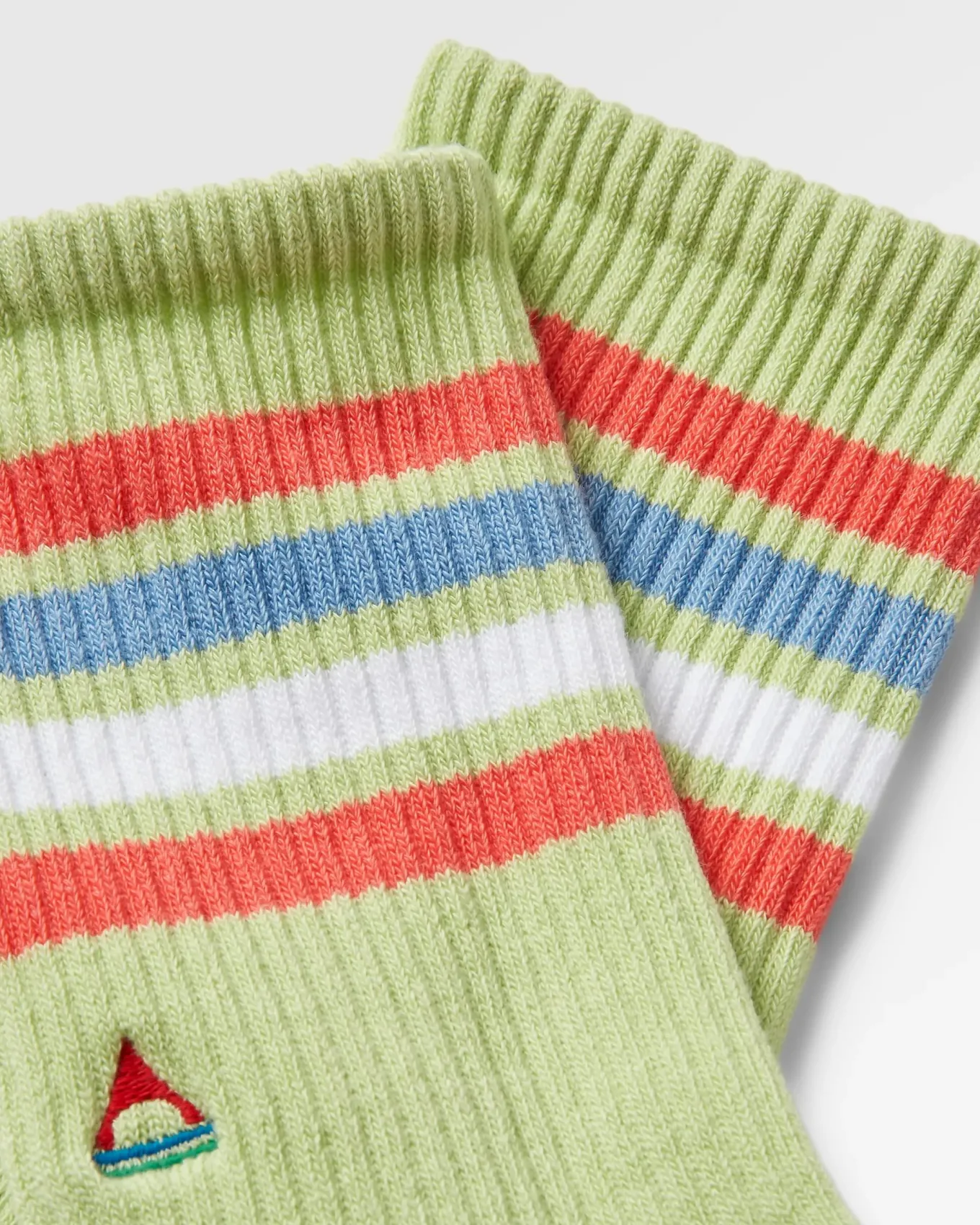Bio-Crew-Socken mittelschwer - Grüne Feige