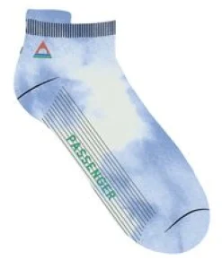 Bio-Trainer-Socken - Batik-Kornblume