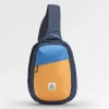 Boondocker Recycelte tasche 8L - Honig/Dunkelblau/Sattes Marineblau