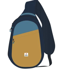 Boondocker Recycelte tasche 8L - Honig/Dunkelblau/Sattes Marineblau
