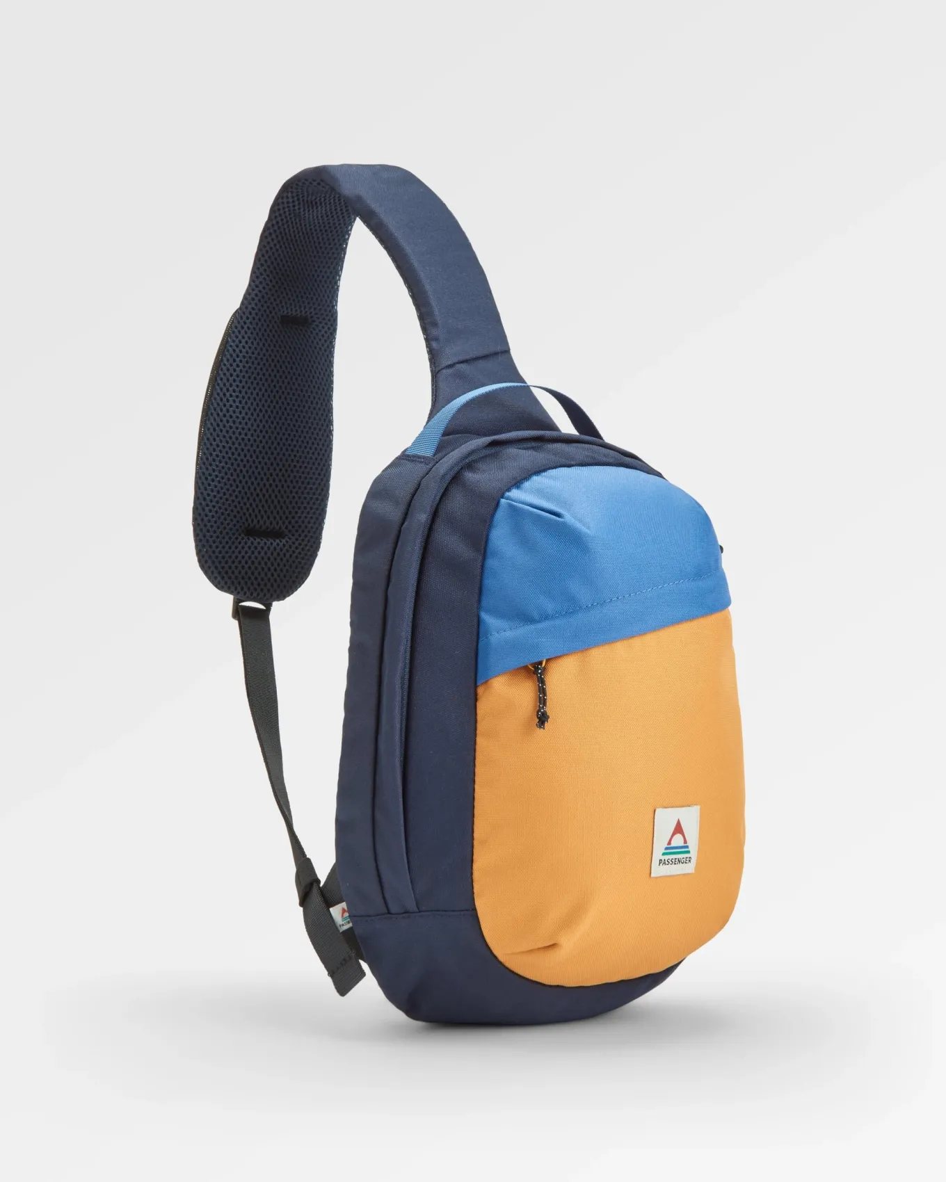 Boondocker Recycelte tasche 8L - Honig/Dunkelblau/Sattes Marineblau