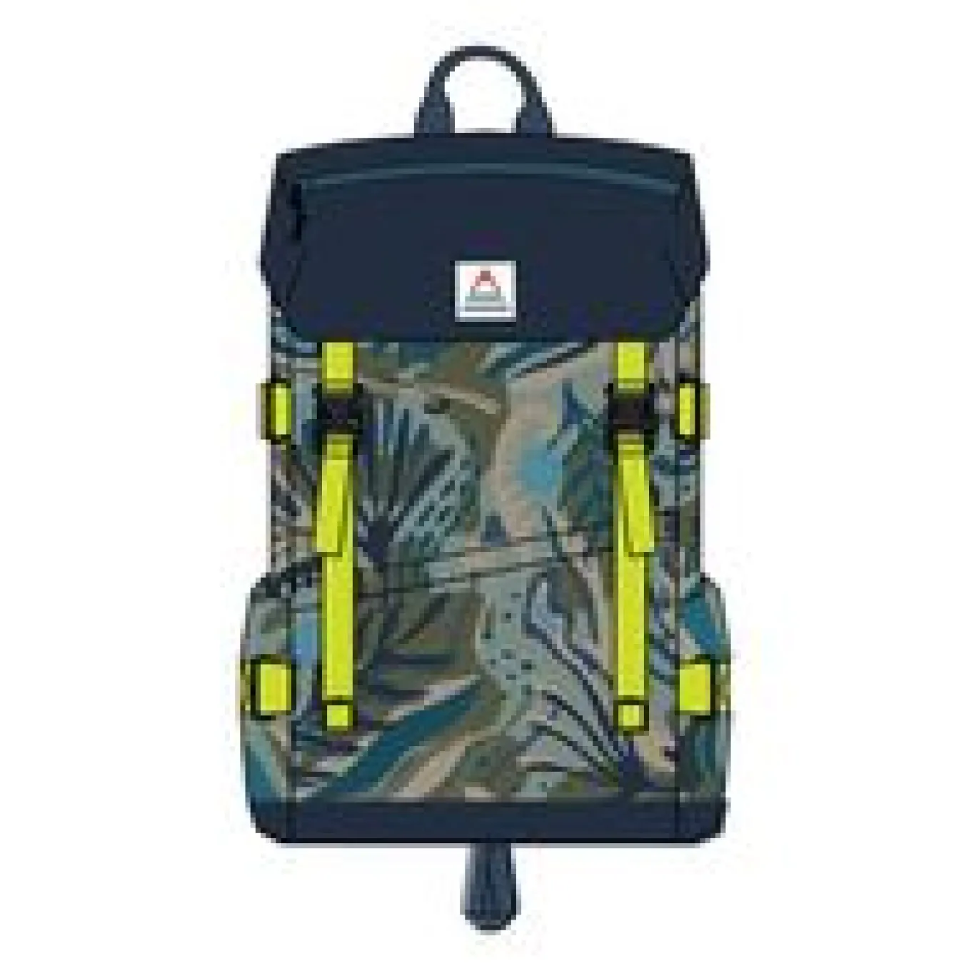 Boondocker Recycelter 26L Rucksack - Abstrakte Seealge Pistazie