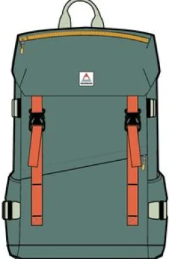 Boondocker Recycelter 26L Rucksack - Tiefsee