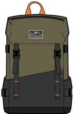Boondocker Recycelter 26L Rucksack - Schwarz/Khaki