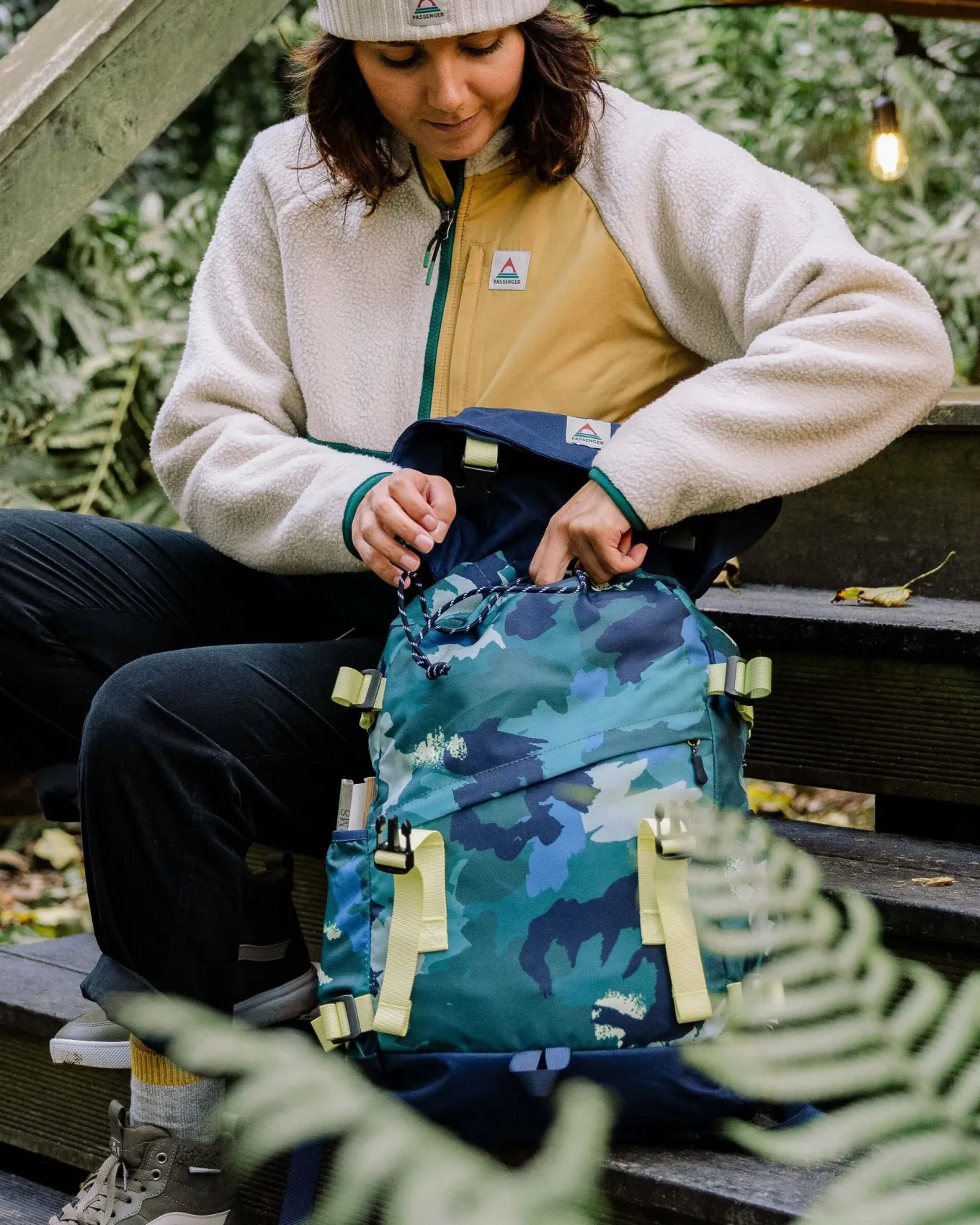 Boondocker Recycelter 26L Rucksack - Alpen-Tarnung Regenwald