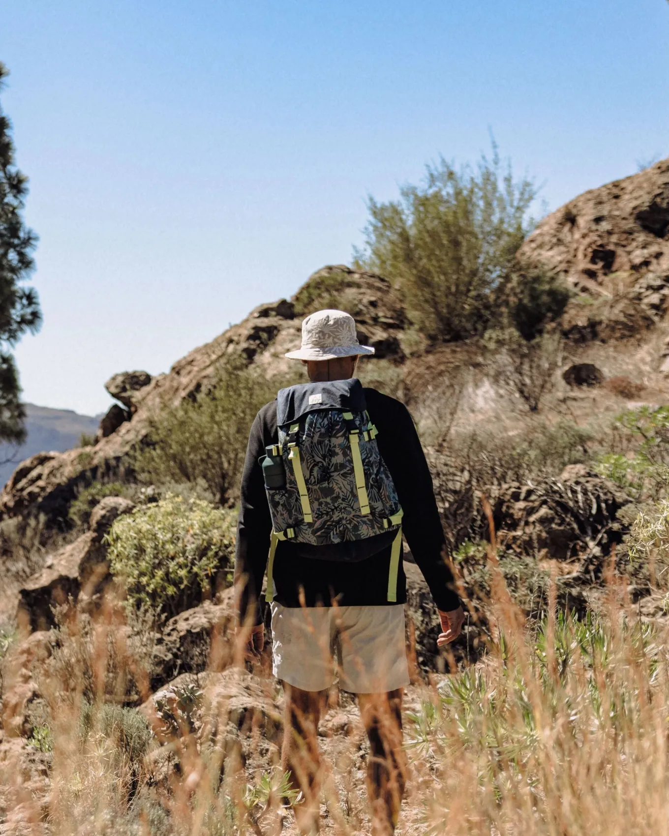 Boondocker Recycelter 26L Rucksack - Abstrakte Seealge Pistazie